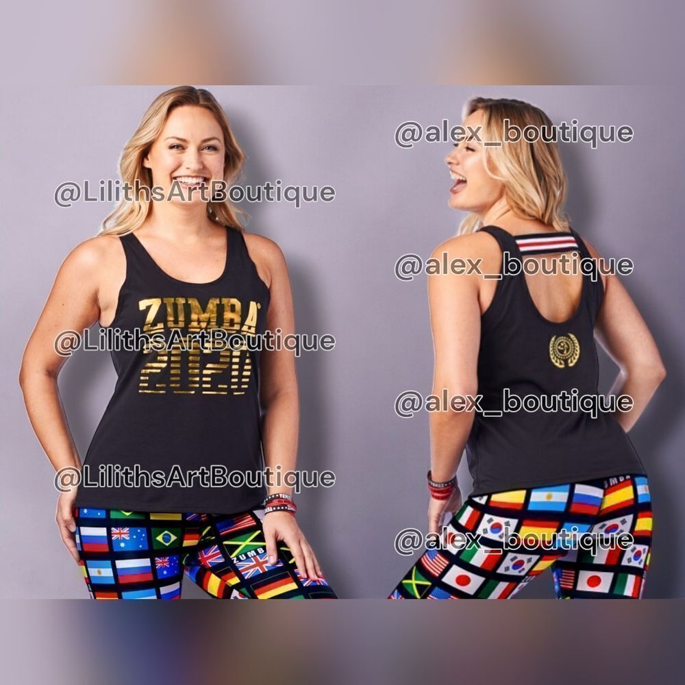 Zumba 2020 Tank (H007)-Size M for Women